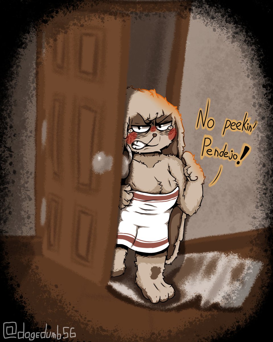 dogedumb56's tweet photo. What! You would never! Please don't that'd be mean... Canela by: @Inker_comics! https://t.co/30ICVh825Z