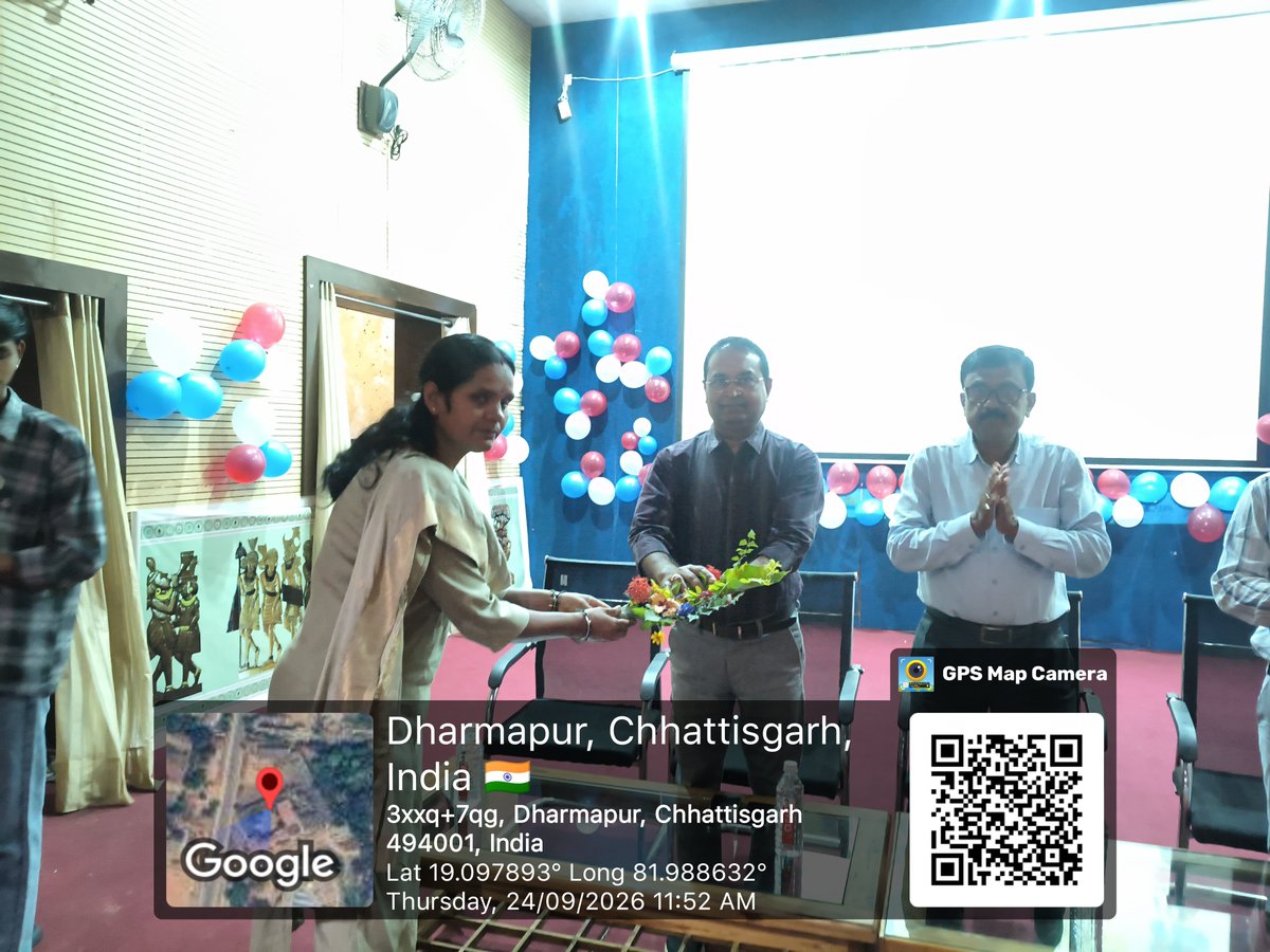BhimsinghM2007's tweet photo. 24 September 2026 ko PG college jagdalpur (baster) ma 57 va NSS Day sthapna Divas manaya gaya jisme principal sir,propesars nss volunteers and other students upsthit rahe। program ma baster culture and quiz competition bhi ta।@nitabajpai @_NSSIndia @yasminstry @drdadulal @nss https://t.co/WQbz6gLxH0
