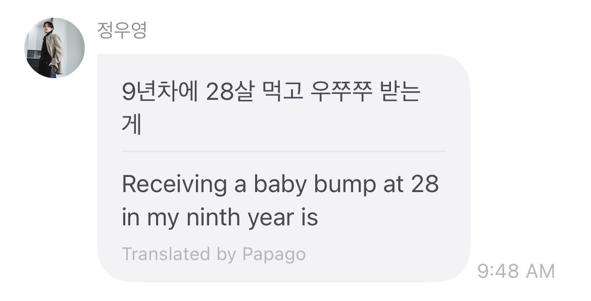 sanstarsss's tweet photo. congratulations wooyoung on your pregnancy https://t.co/EvVdeVfHrj