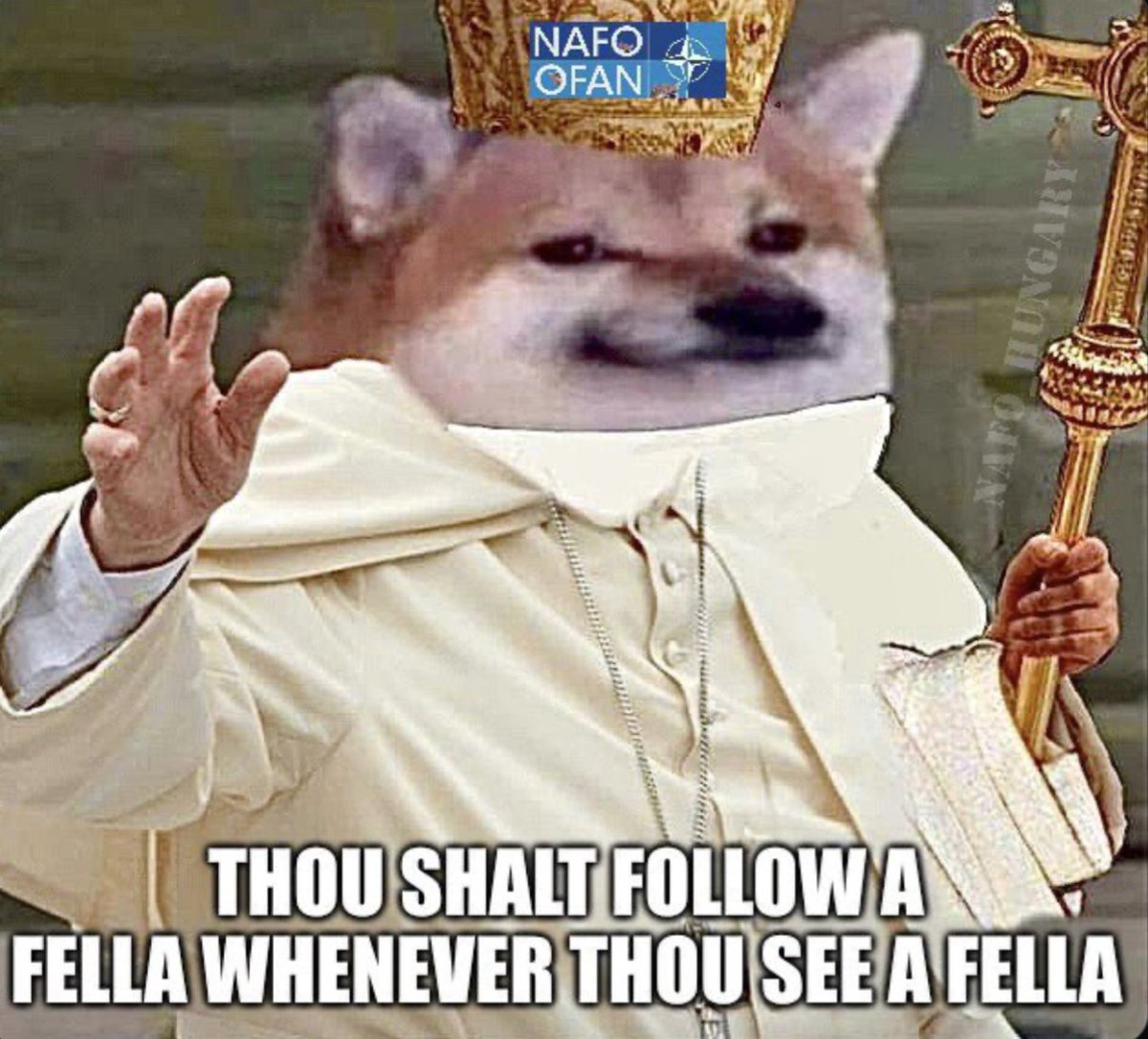 NAFOIsBack's tweet photo. It is this time of the week again, #Fellas!
#NAFOExpansionIsNonNegotiable https://t.co/vue2faM1Ds