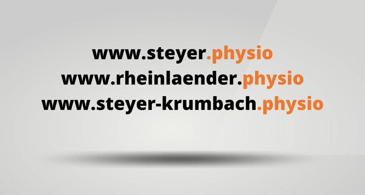 dot_physio's tweet photo. The last word this week goes to the physiotherapists and physical therapists around the world that are using their profession's own domain extension as the last word of their website address.

People remember and trust the last word. https://t.co/VjzXQlfQKB