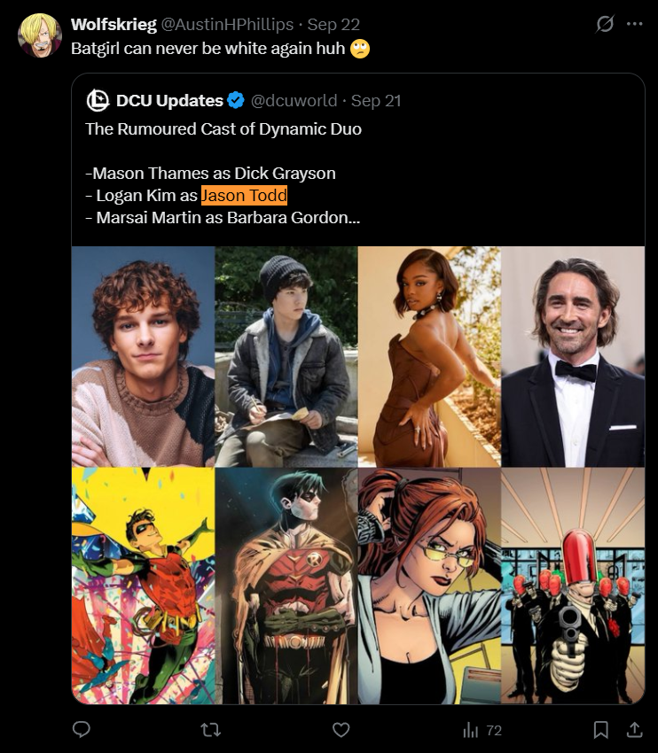 Justageek26's tweet photo. @AustinHPhillips @Mr_J300 @ViewpointGeek @DCOfficial hey, dude, check it, I found a post someone made that's almost as idiotic as you--- oh wait.. https://t.co/GEWlhc9hCG