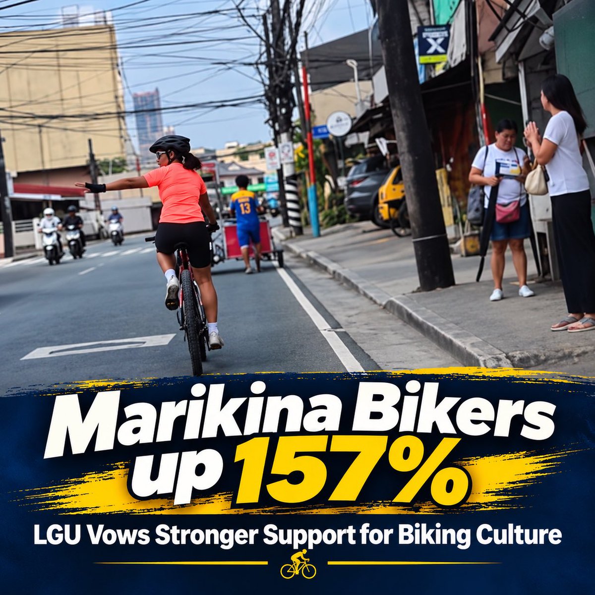 starmometer's tweet photo. Marikina Bikers up 157%; LGU Vows Stronger Support for Biking Culture

https://t.co/4qNlnLpy0j https://t.co/2HKx8lWnQM