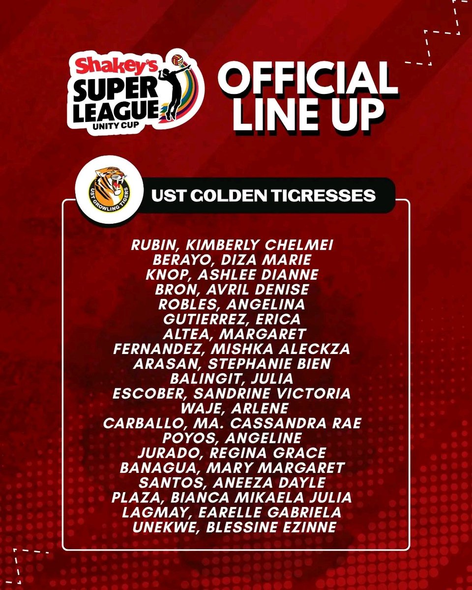 casoylovebot's tweet photo. USTWVT'S SSL Unity Cup 2026 Line-Up #GoUSTe 💛 https://t.co/t1wehTFN2H