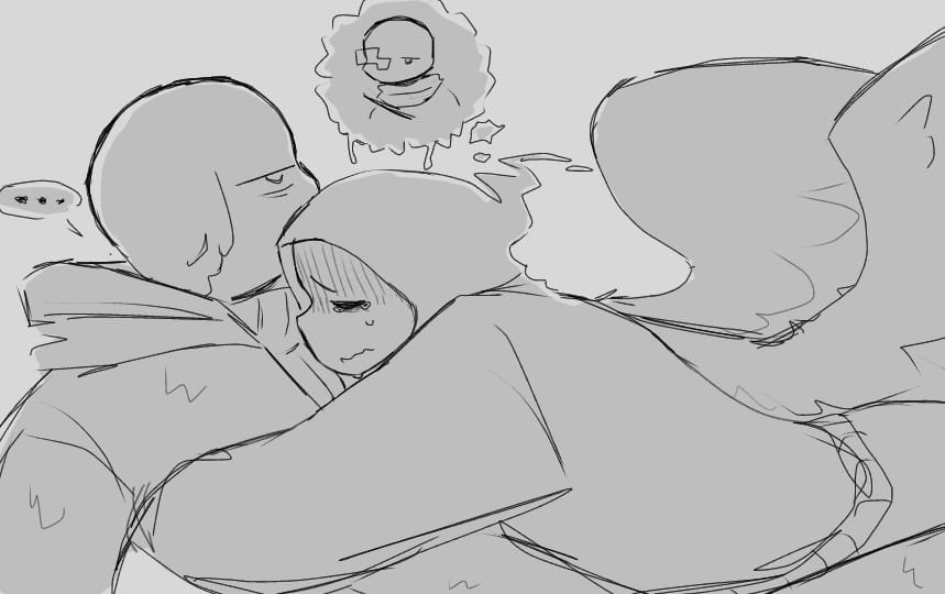 Dibujitos_Meow's tweet photo. no m presten atención solo estoy dibujando esqueletos geis...
#nightmaresans x #reapersans https://t.co/mSApEz8Wf2