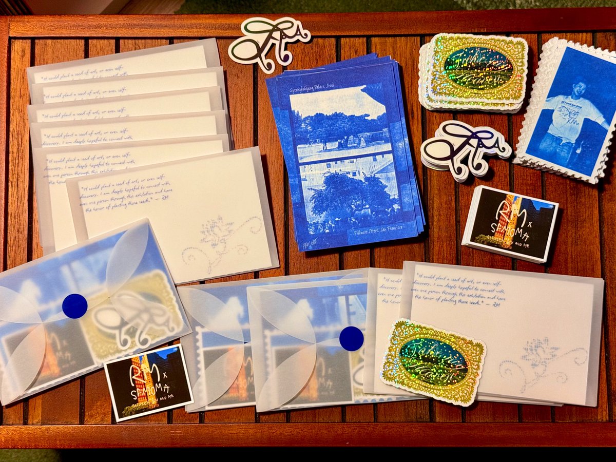 berryluckycharm's tweet photo. "RM x SFMOMA: Between You and Me"

I made a small gift to honor Namjoon's long-awaited curatorial debut in San Francisco 💙 I will be at the previews on October 1st and 3rd and would love to share them with you.

#RMxSFMOMA #NAMJOON #김남준 https://t.co/d10m8ttUtA