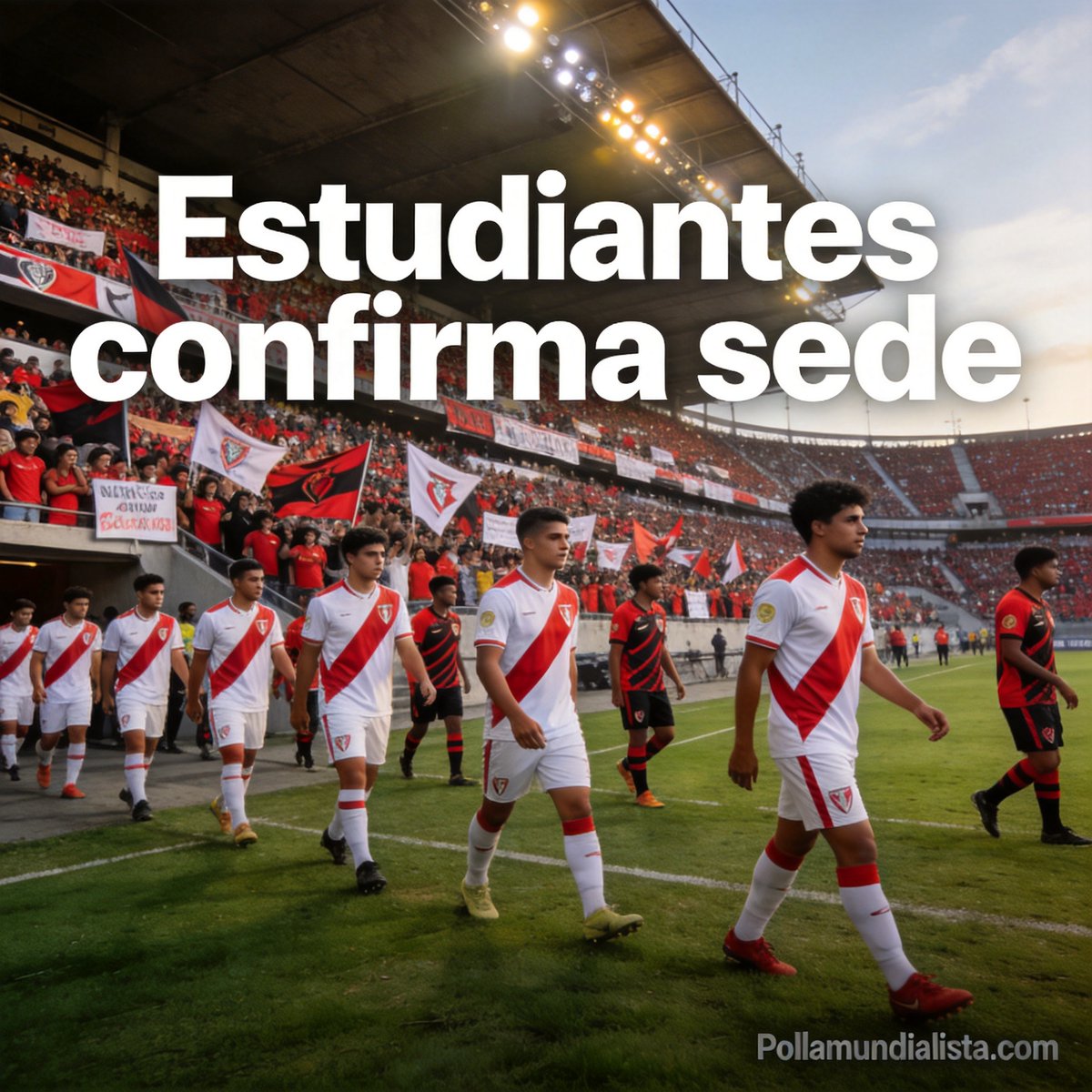 pollamundialist's tweet photo. Estudiantes oficializó la sede para recibir a Flamengo por la Copa Libertadores 2026. ¿Cómo impactará esta decisión en el rendimiento del equipo? #Libertadores #CopaLibertadores https://t.co/R1WRcqkdEi