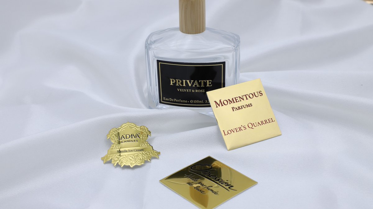 XMT_Packaging's tweet photo. Custom metal tags for perfume and candle products.
Exquisite embossed and printed details.
Great choice for luxury cosmetic lines.
Reach out for your custom gift solutions!
#CustomMetalTag #CandleLabel #FragrancePackaging #OEMLabel https://t.co/LHcevft5sv