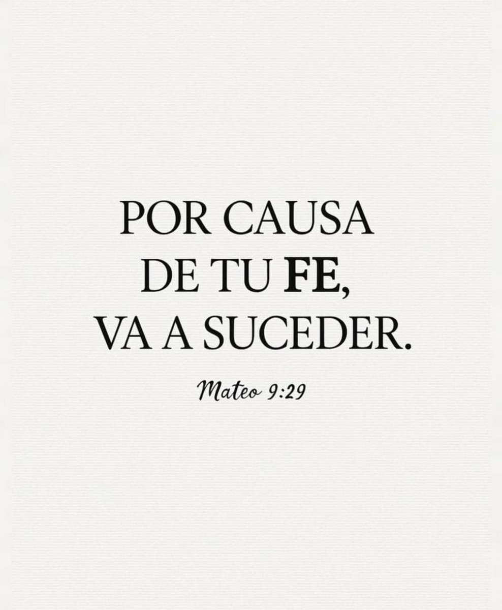 liderdefe7's tweet photo. Conforme a tu fe, te será hecho. https://t.co/UrhBSOI3R1