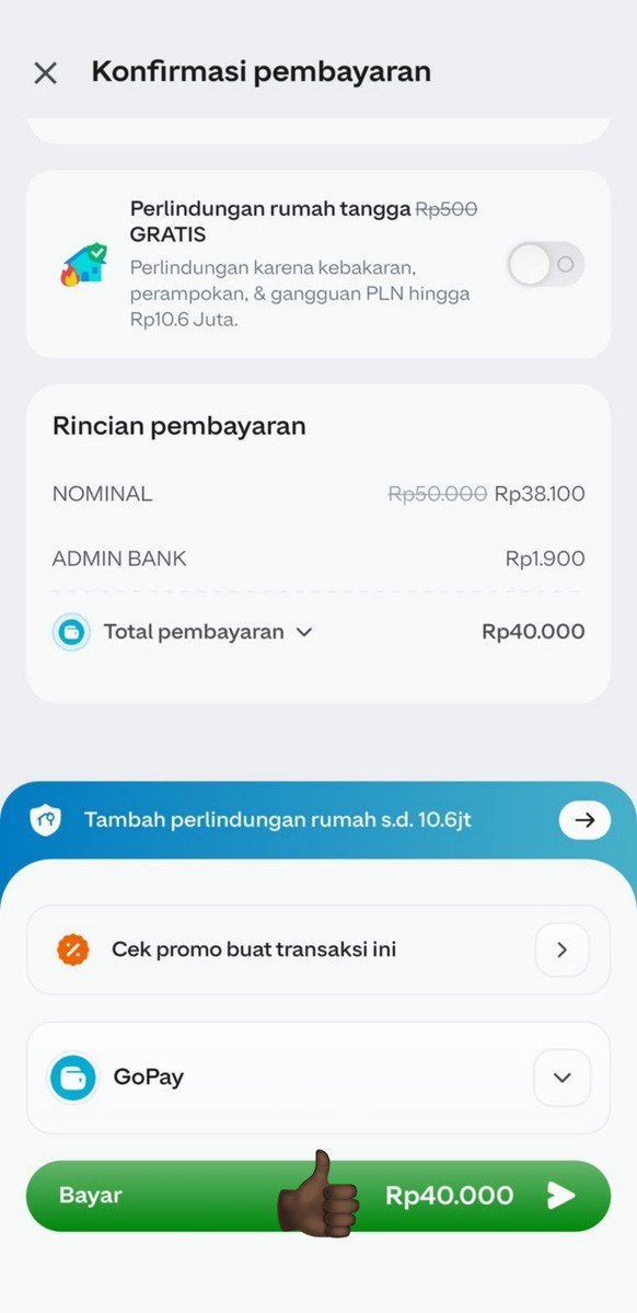Epih819's tweet photo. asli sih ketolong banget sama hal hal ini, akses gopay terus beli token pln dan lebih hemat karena ada promo diskon  #DISKONPLNDIGOPAY https://t.co/7Ysn5cdeTO