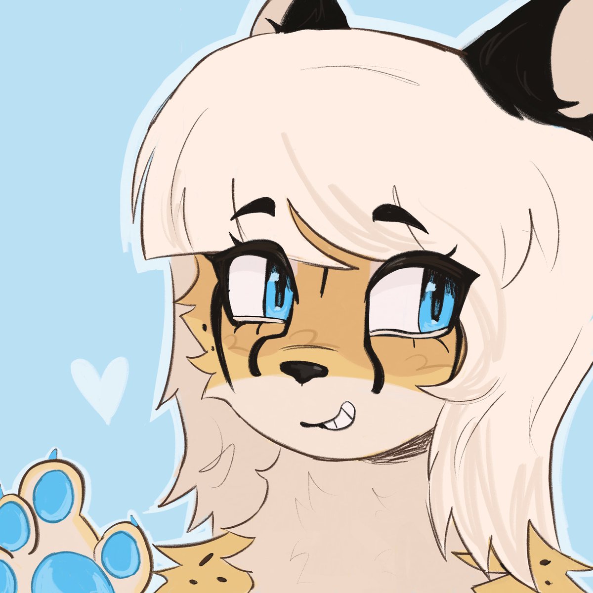 sunspottd's tweet photo. Me! Callie! #furry #fursona #furryart https://t.co/lQj2I8qzgc