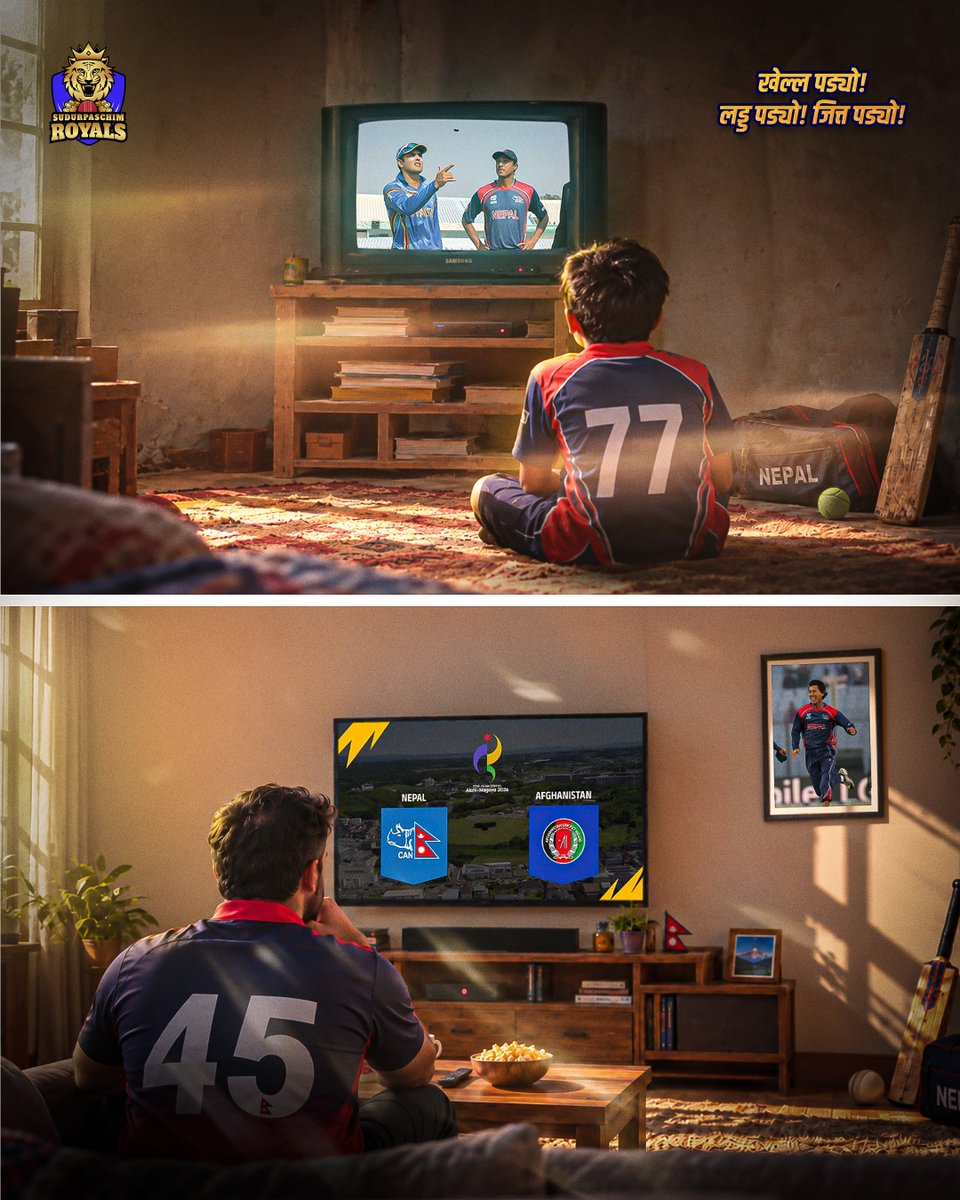 Suparoyals's tweet photo. It’s taken 12 years for this fixture to find its way back to T20Is.
What are your memories of Nepal vs Afghanistan in 2014?
#SudurpaschimRoyals #NEPvsAFG #AsianGames #SudurKoSaan #SBLNPL3 https://t.co/iVJWJAN4Rz