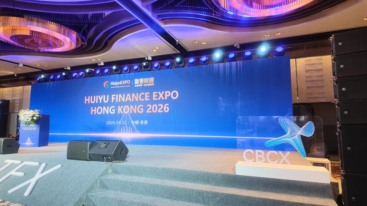 CBCXMarkets's tweet photo. CBCX at HUIYU FINANCE EXPO HONGKONG 2026!

🏆𝐂𝐁𝐂𝐗 | 𝐆𝐋𝐎𝐁𝐀𝐋 𝐌𝐔𝐋𝐓𝐈-𝐀𝐒𝐒𝐄𝐓 𝐋𝐈𝐐𝐔𝐈𝐃𝐈𝐓𝐘 𝐏𝐑𝐎𝐕𝐈𝐃𝐄𝐑 𝐎𝐅 𝐓𝐇𝐄 𝐘𝐄𝐀𝐑

#CBCXMarkets #CBCX #HuiyuFinanceExpo #RedefiningLiquidity #15thAnniversary #LiquidityProvider #Fintech #InstitutionalSolutions https://t.co/JuJvJWbRtw