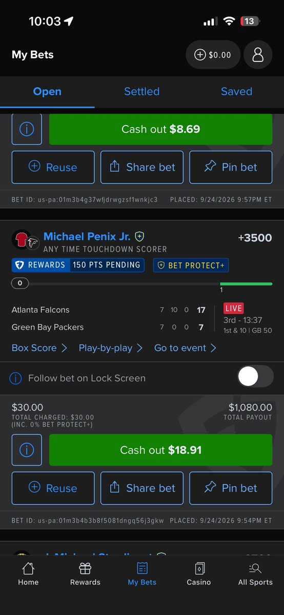 Z_Barnes93's tweet photo. Dreaming of a Penix TD #PenixJR #Falcons #NFL #TNF https://t.co/2wpV03tIIP