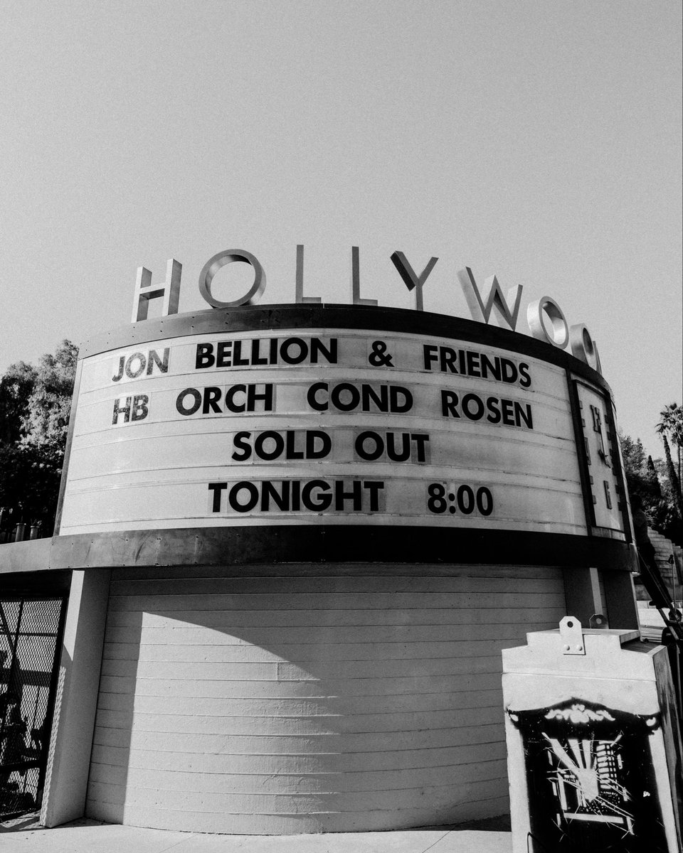 jonbellion's tweet photo. LIVE FROM HOLLYWOOD BOWL https://t.co/ES8vFFldqt