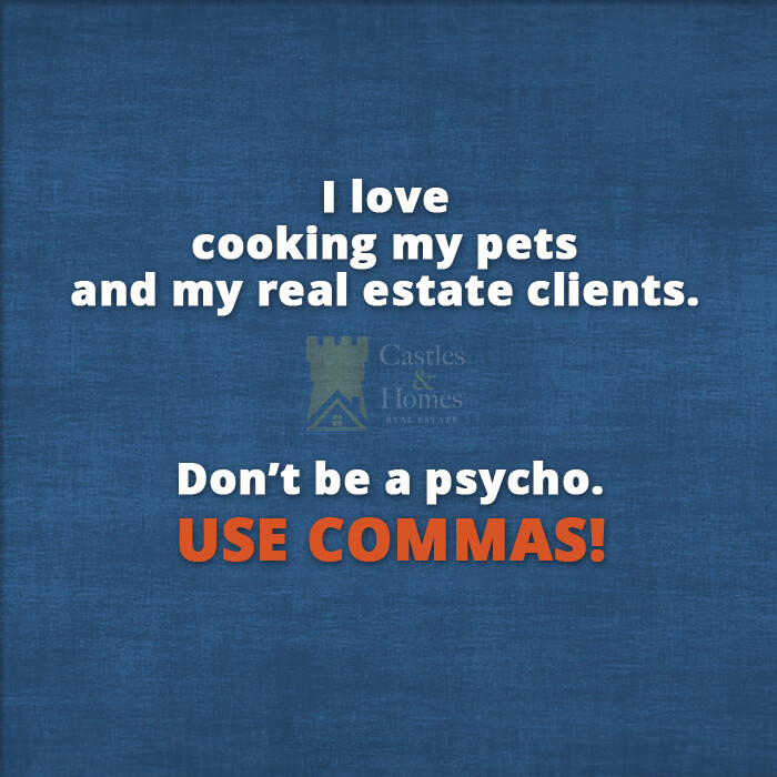 CastlesHomes's tweet photo. Happy National PUNCTUATION Day! https://t.co/0Jw8rFSdD9