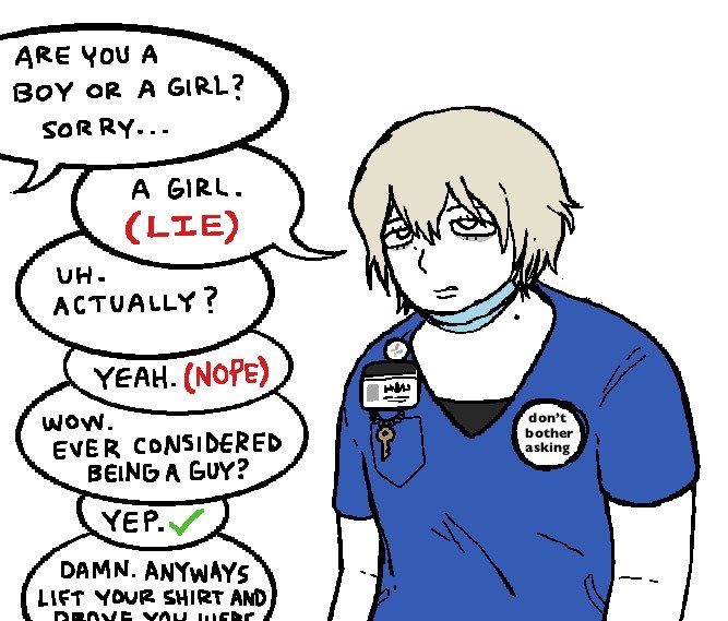 endangeredhet's tweet photo. gender affirming workplace sexual harassment https://t.co/gaX70PxKSr