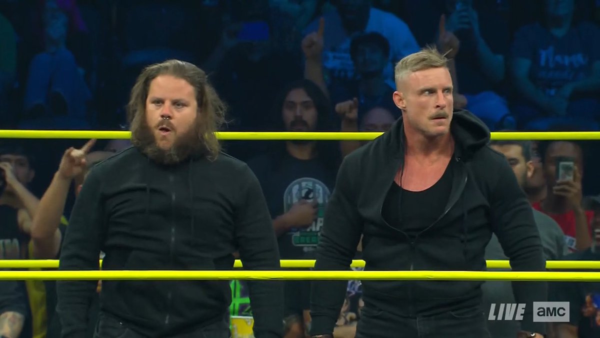 FalseFinishHQ's tweet photo. Joseph Sawyer and Samuel Shaw have arrived in TNA! #TNAiMPACT https://t.co/bo0ardAbVy