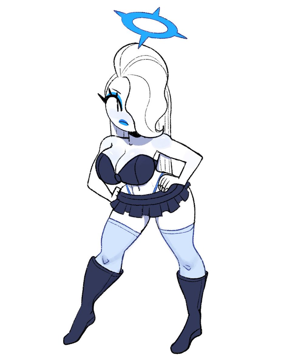 VanillaSketchy's tweet photo. Failed attempt at an Angel version of Ann. https://t.co/JMVYgat2ZJ