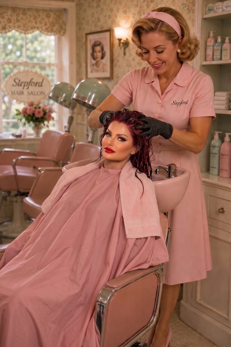 Stepford_Selina's tweet photo. Got my hair washed and my roots touched up!! Felt so good!! @StepfordAmber @StepfordVicKate @MissMandy87 @CDJaynetv @BurntOrangeAli @ValSchwartzX @StepfordKira @CC22Sniper @bambiclick @TheStockings https://t.co/VCeuxREQ5C