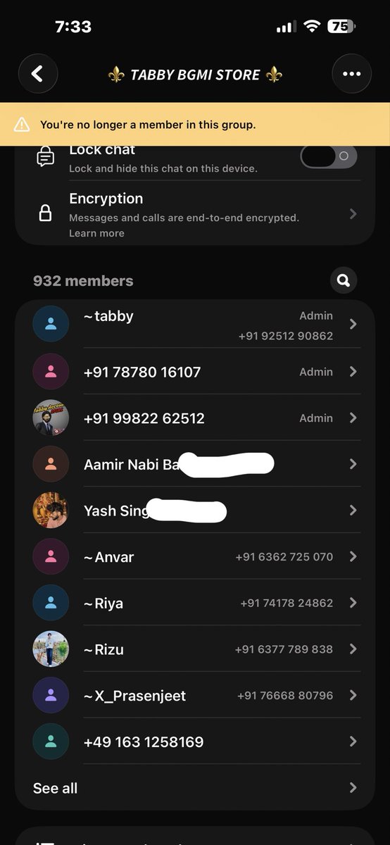 Real_Tabbybgmi's tweet photo. @WhatsApp @Meta These people are impersonating me and my Profile picture and scamming people kindly take down their group ASAP possible 

https://t.co/vYXPBX6QF5 https://t.co/ZvgOOfdsfw