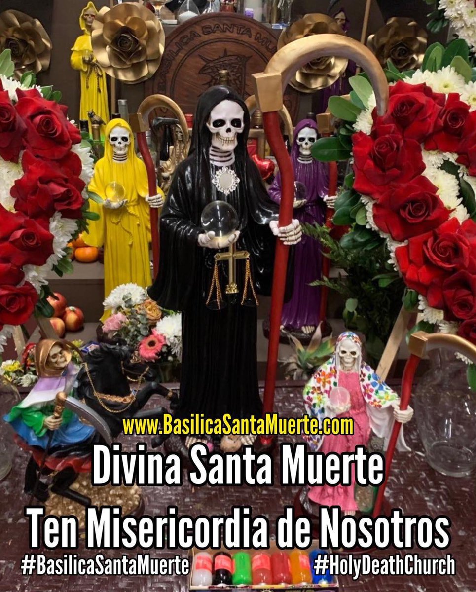 BasilicaSantaM's tweet photo. Holy Death Church
BASILICA SANTA MUERTE
3873 Whittier Blvd.
Los Angeles, California. 90023.
Tel. (323)391-5375
https://t.co/4zP6tQRdGK
#holydeathchurch #holydeath #prayertotheholydeath #basilicasantamuerte #santamuerte https://t.co/vQLkp6hL3g