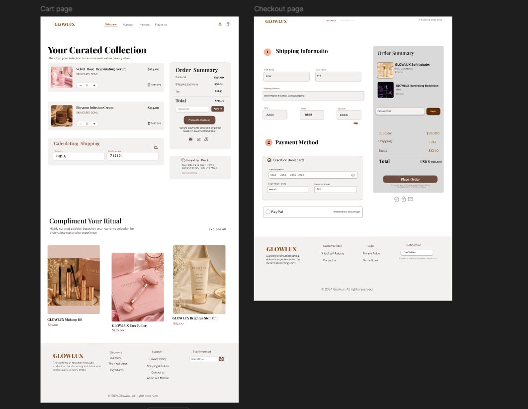 SusmitaKahar's tweet photo. Designed the Cart &amp; Checkout experience for my beauty e-commerce website — keeping the journey clean, simple and user-friendly. 🤍

#WebDesign #UIDesign #UXDesign #EcommerceDesign #CheckoutDesign #CartDesign #BeautyWebsite #UIUX #WebDesigner #FigmaDesign #WebsiteDesign https://t.co/YGMEricKYv