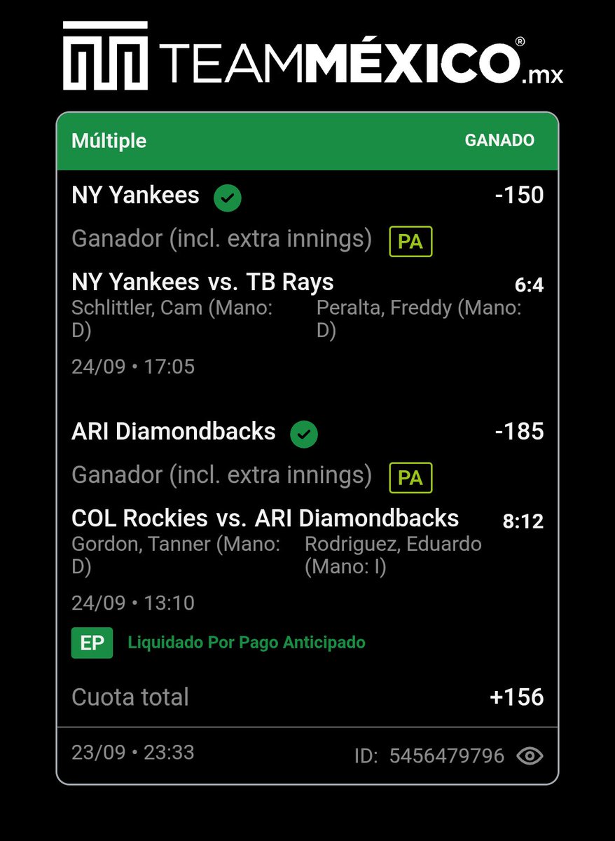 AzpiPicks's tweet photo. La última de hoy ✅
Grupo de telegram 👇🏻
https://t.co/8uwgq8Gerr https://t.co/IzHcRlWmrv