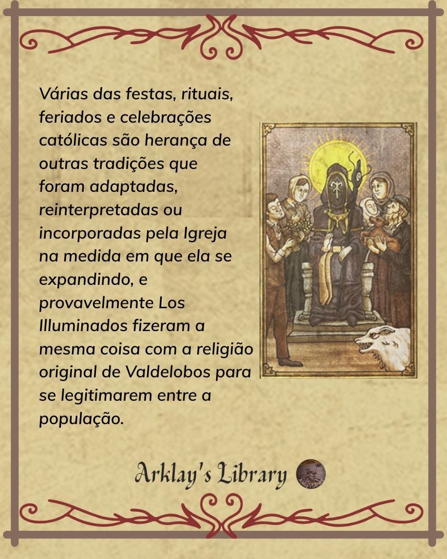 ArklayLibrary's tweet photo. Na vida real, a Igreja Católica, por exemplo, também reinterpretou e incorporou tradições para se legitimar entre as populações de novos locais em que ela se estabelecia. https://t.co/OsGFaNbWob