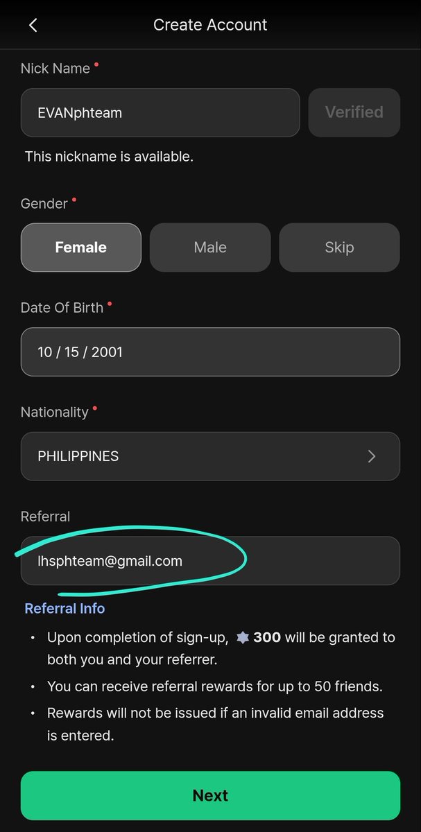 EvanVoting's tweet photo. [📣] MUNIVERSE APP UPDATE (REFERRAL EVENT)

Please use all your available accounts to register on Muniverse and help us collect more Free Lumy! 

📌 Referral ID: lhsphteam@gmail.com 

🎁 300 Free Lumy for both the referrer and the referred account!

✔️ Up to 50 referrals per account
✔️ No daily referral limit

Let’s maximize this opportunity and build up our Lumy!!
