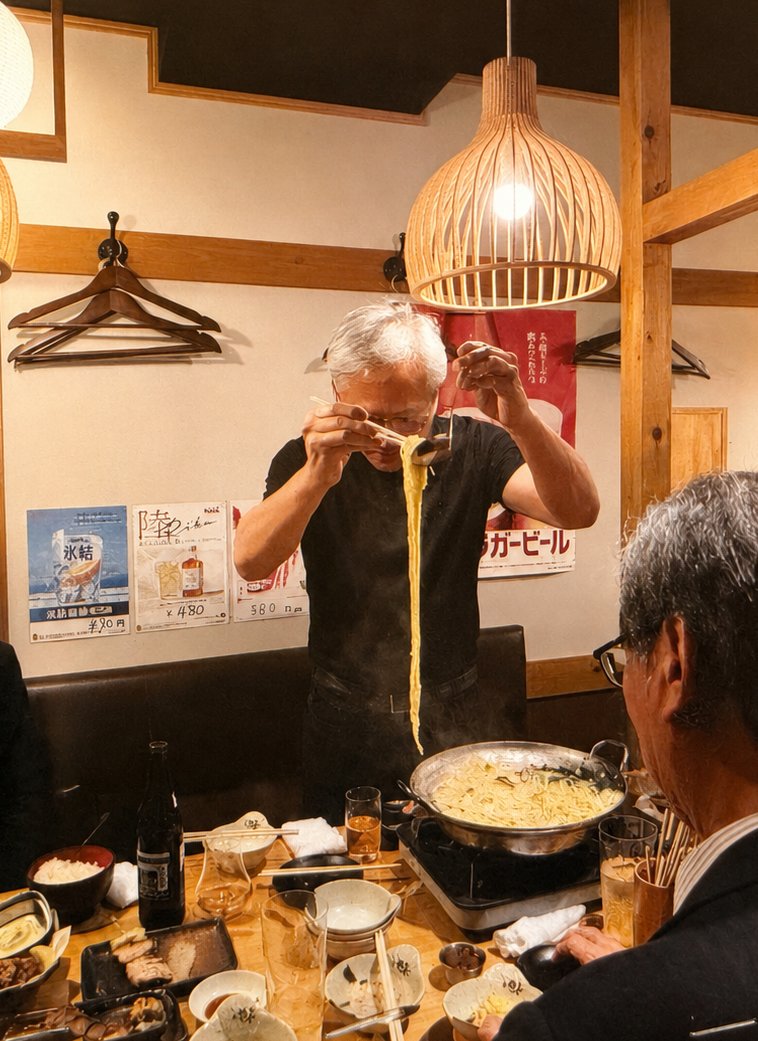 SeanKy_'s tweet photo. ザッカーバーグは芋奥さん（ただしシゴデキ）と裏庭でバーベキューしてるし、ジェンスン・ファンは常に革ジャンで日本に来たらコース4500円飲み放題の激安居酒屋で楽しんでるし、イーロン・マスクは現在トレーラーハウス住まいだし、人付き合いで食ってないテック系の億万長者はみんなこんな感じ

（それぞれのソースは画像のALT欄参照）