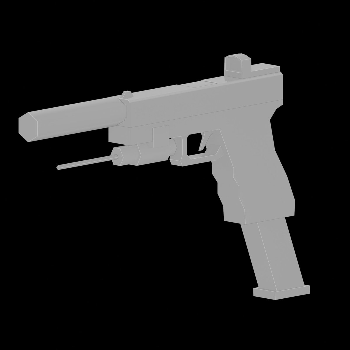 NobleCrowDev's tweet photo. Been working on some low poly weapons lately with attachments. Will soon be fully rigged and painted.
#gamedev #lowpoly #psx #guns #blender3d https://t.co/cxjE9NhEEE