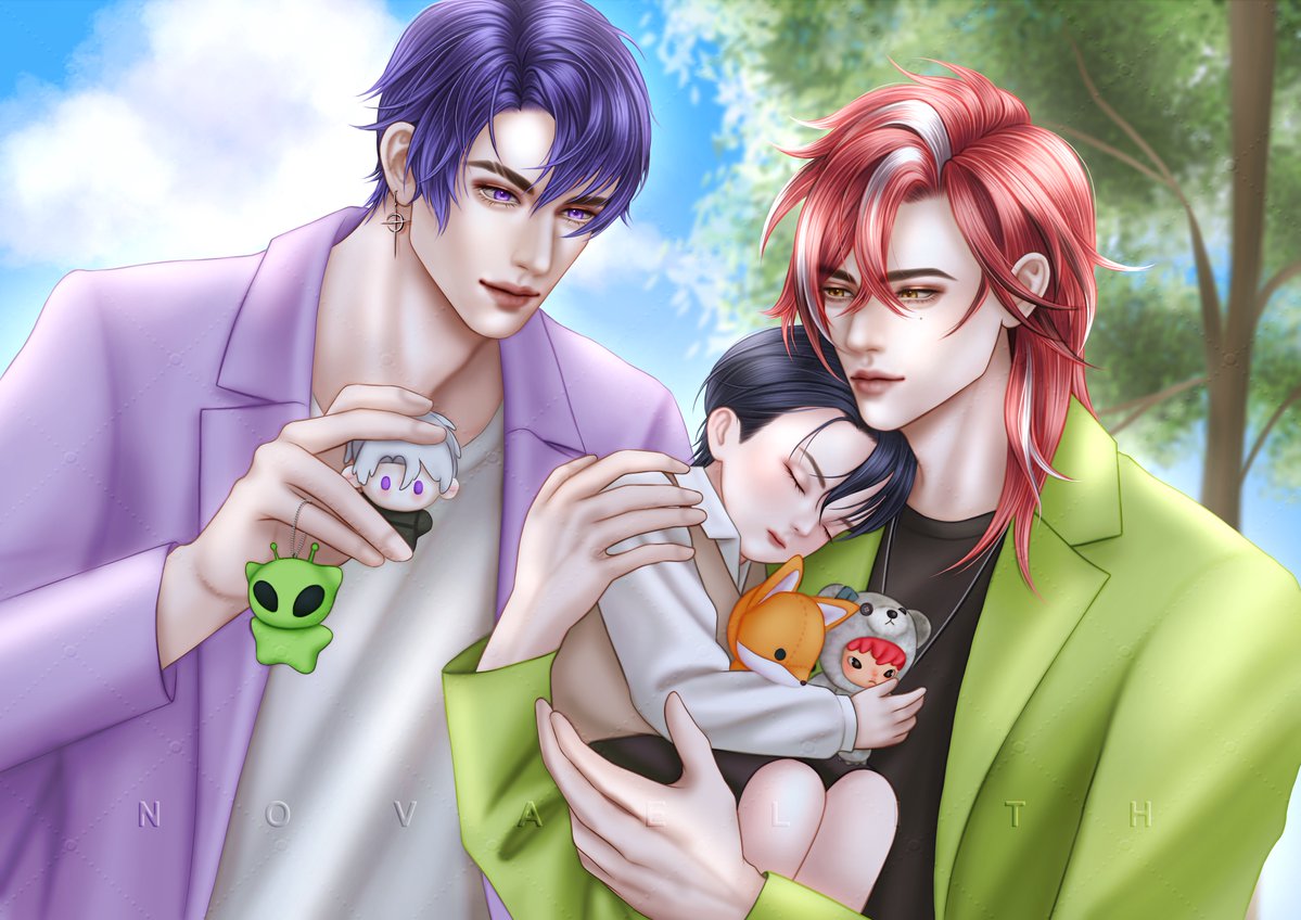 novaelith's tweet photo. Baby nursing my OC, Han with terong tomat 🍆🍅
(the fox is still on duty as host 🦊, we’ll see him baby carying soon 👀)
.
#Artion #Harristhetic #SEFURDEN https://t.co/ObsLxB3D3r
