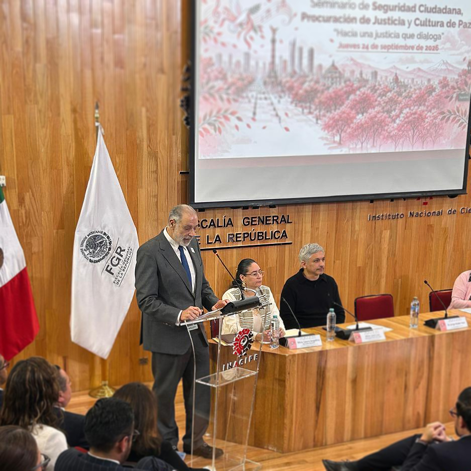 INACIPE's tweet photo. Hoy, con un auditorio completamente lleno en el INACIPE, y como parte de las actividades de la Semana de la Cultura de Paz, se llevó a cabo el Seminario titulado "Seguridad ciudadana, procuración de justicia y cultura de paz". https://t.co/8IqUU1Ox9E