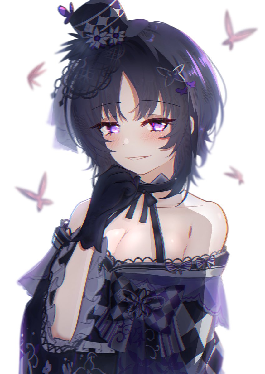 Richika317's tweet photo. 「あら、貴方…可愛いわね…💕」
#まのさば二次創作 #宝生マーゴ https://t.co/4QNOLTJ2om