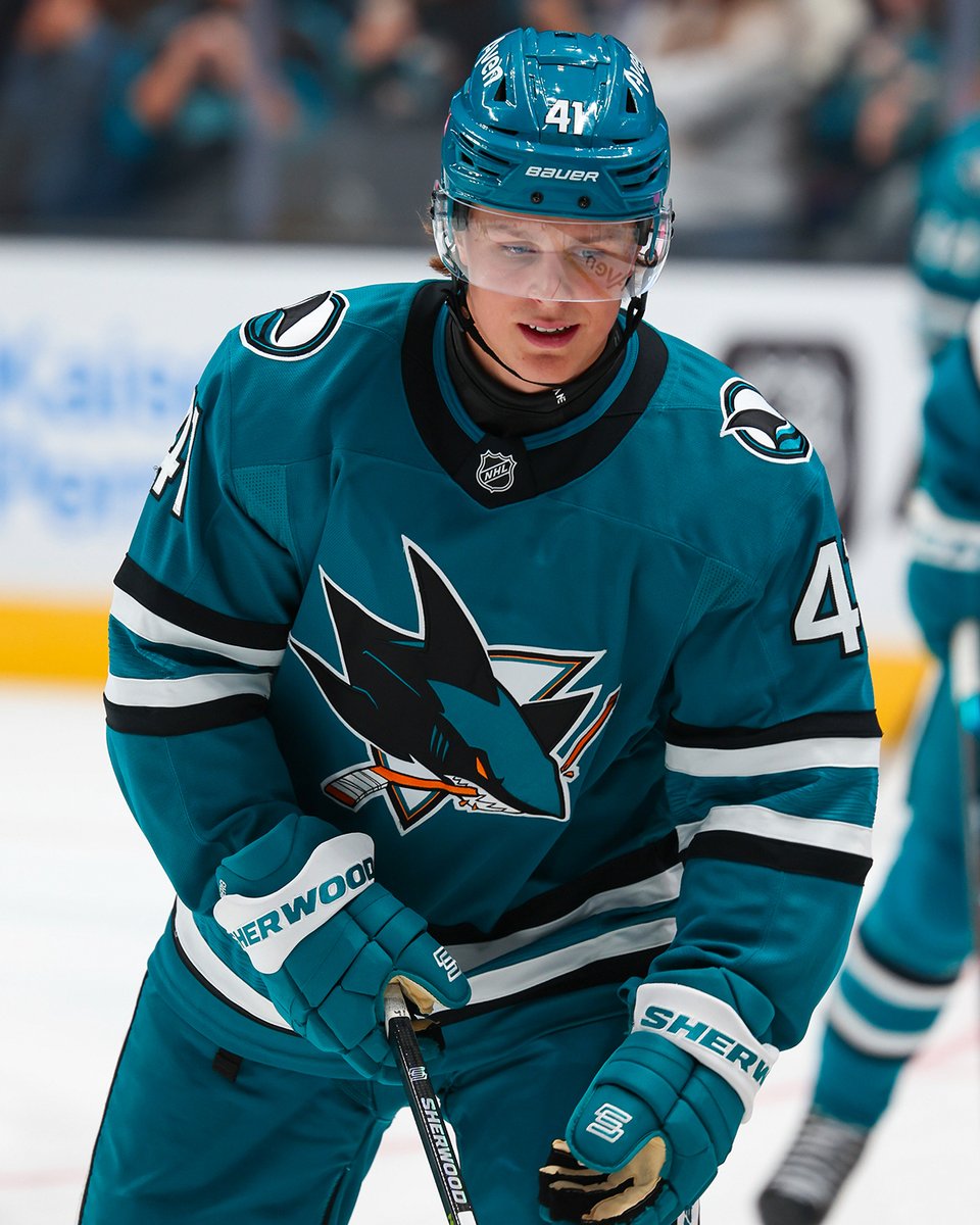NHL's tweet photo. Ivar Stenberg. Macklin Celebrini. Will Smith. 🦈

Get used to seeing this, @SanJoseSharks fans. https://t.co/6R85zRC6Ox