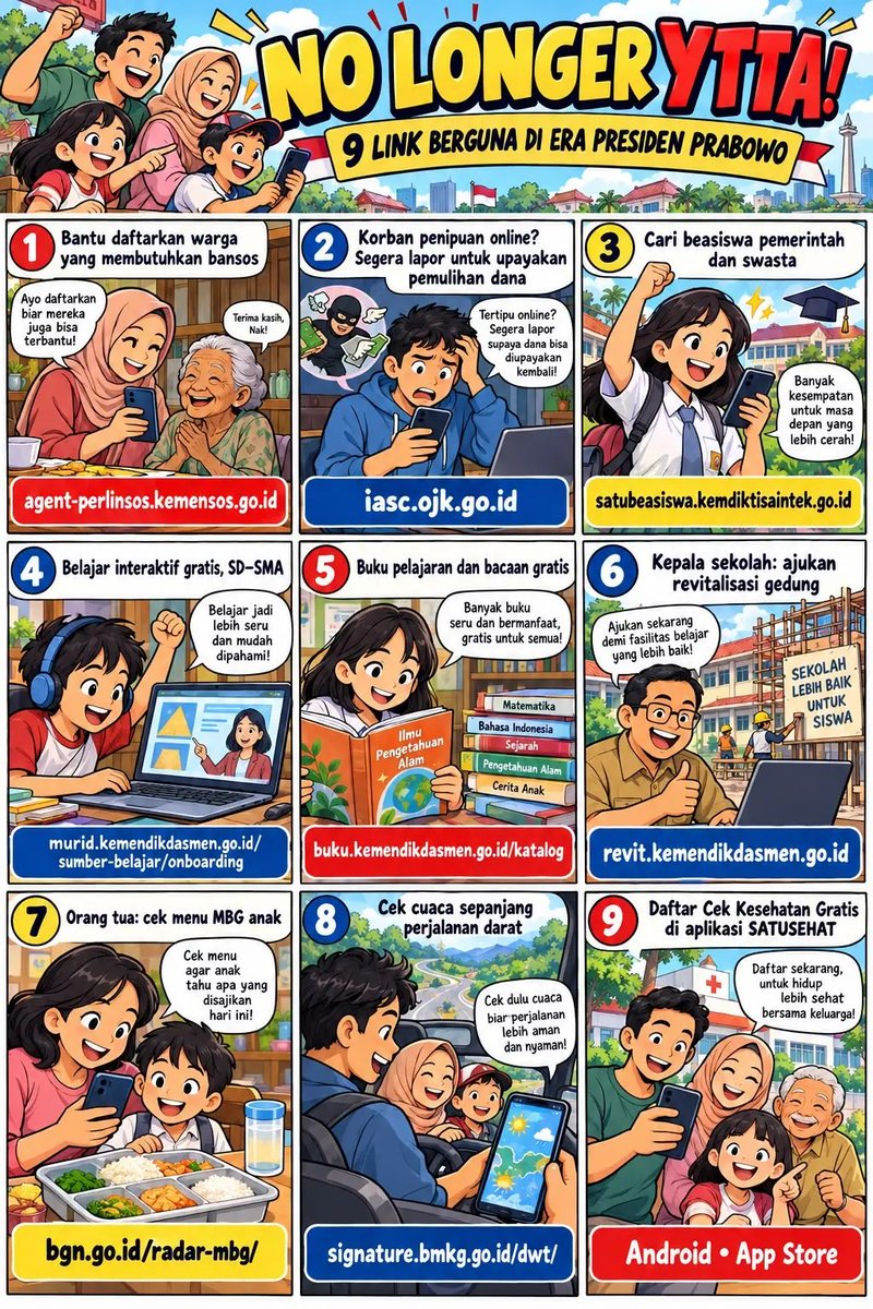 praboworeels's tweet photo. 🛜 No Longer YTTA: Inilah Link-Link Super Helpful Yang Baru Ada di Era Presiden Prabowo

📳 Semua orang sekarang bisa bantu daftarkan WNI yang butuh bansos dengan teknologi dengan face recognition di: https://t.co/76DvPiK27b https://t.co/gQTj49u3qW