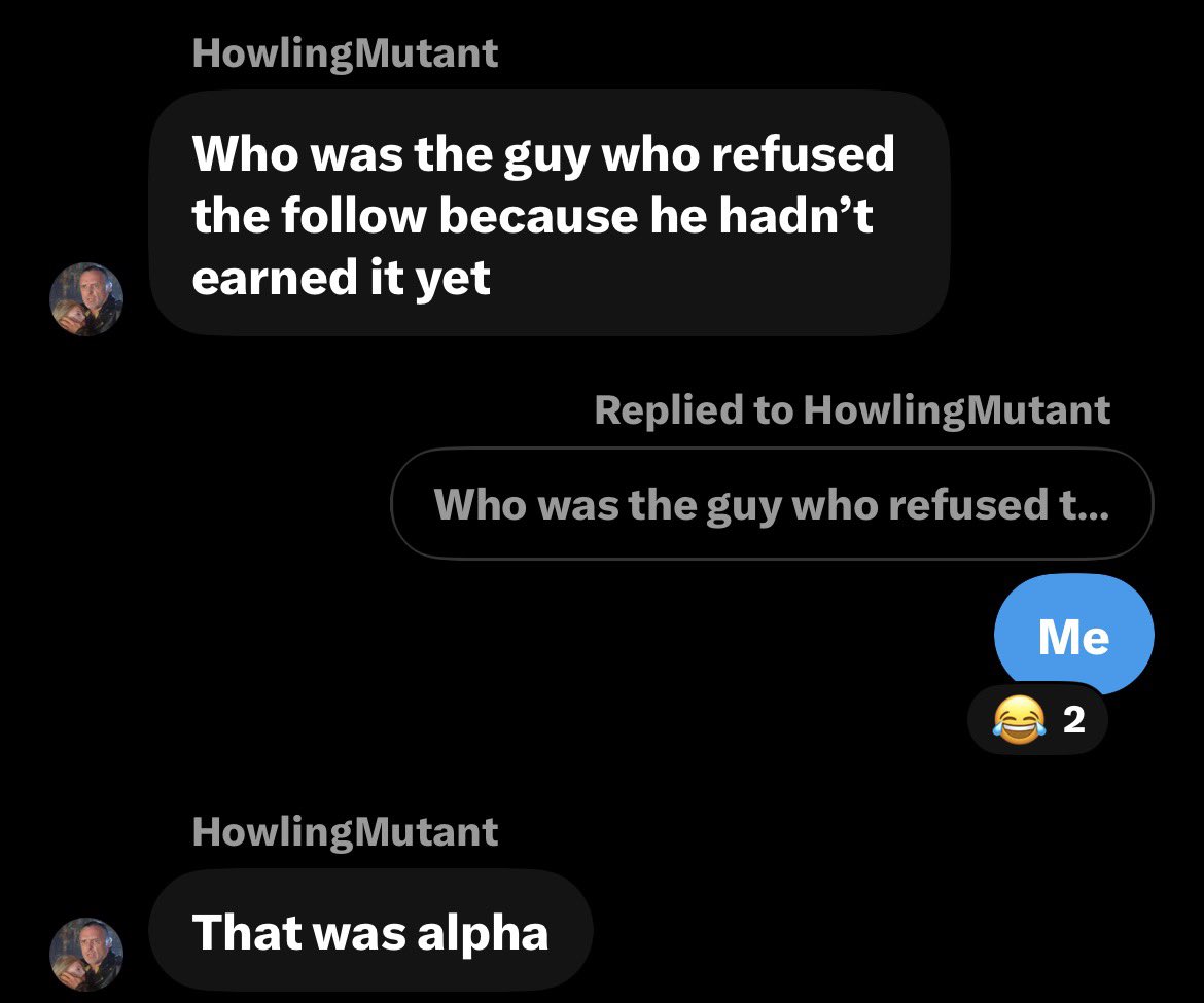 HowlingBobby0's tweet photo. Thanks Mutant https://t.co/mcVQCWdFfQ