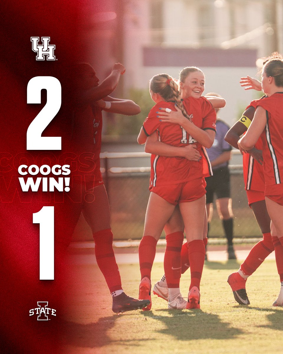 UHCougarSoccer's tweet photo. COOGS WIN https://t.co/TCwOAUBfgq