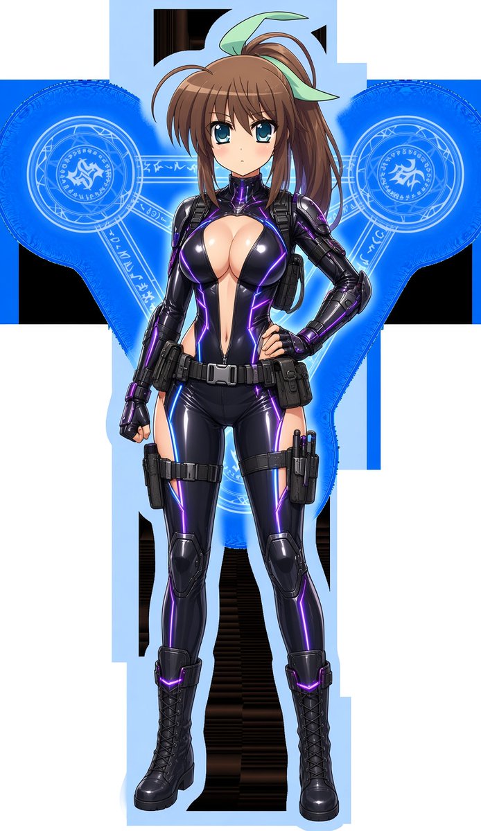 fuka_nari's tweet photo. 対魔忍っぽい服着てみたのじゃ https://t.co/jkHunlzmLH