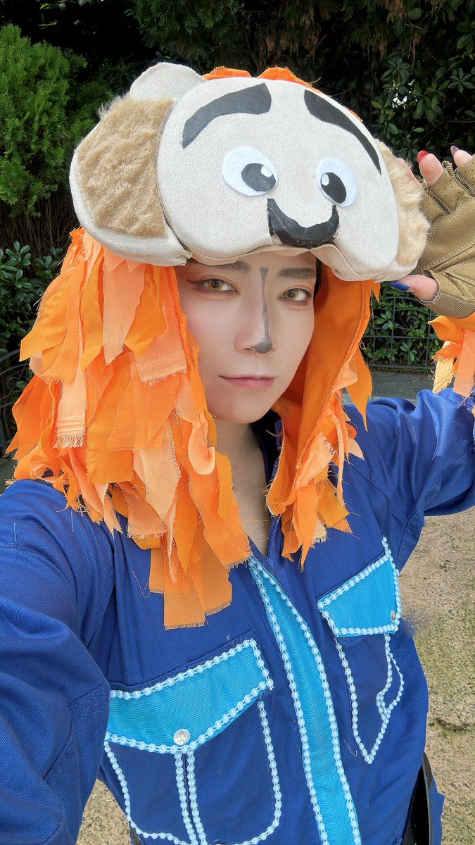 96saki0107's tweet photo. インパした！！
ハモカラのライオン🦁ダンサーさん！！
トラ🐯ダンサーきりのと一緒！！

 #Dハロ仮装  #Dハロ仮装2026 https://t.co/tWq15B37VI
