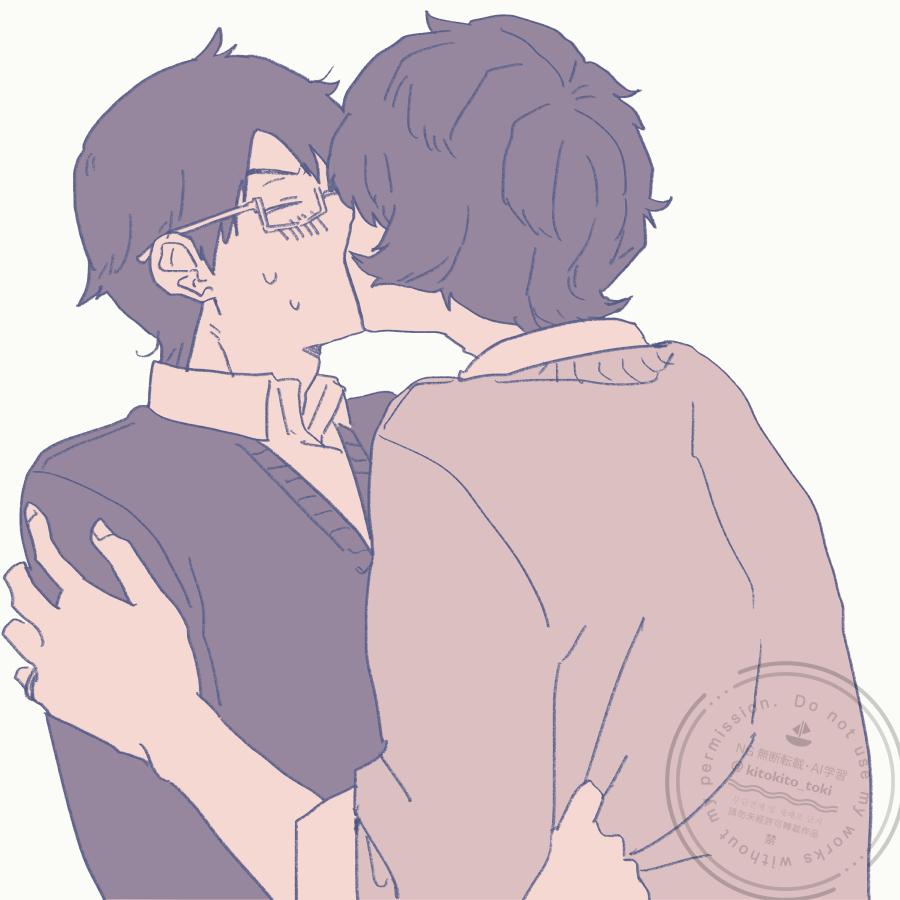 kitokito_toki's tweet photo. キス今昔
※遊修 https://t.co/NenGnLQTvf