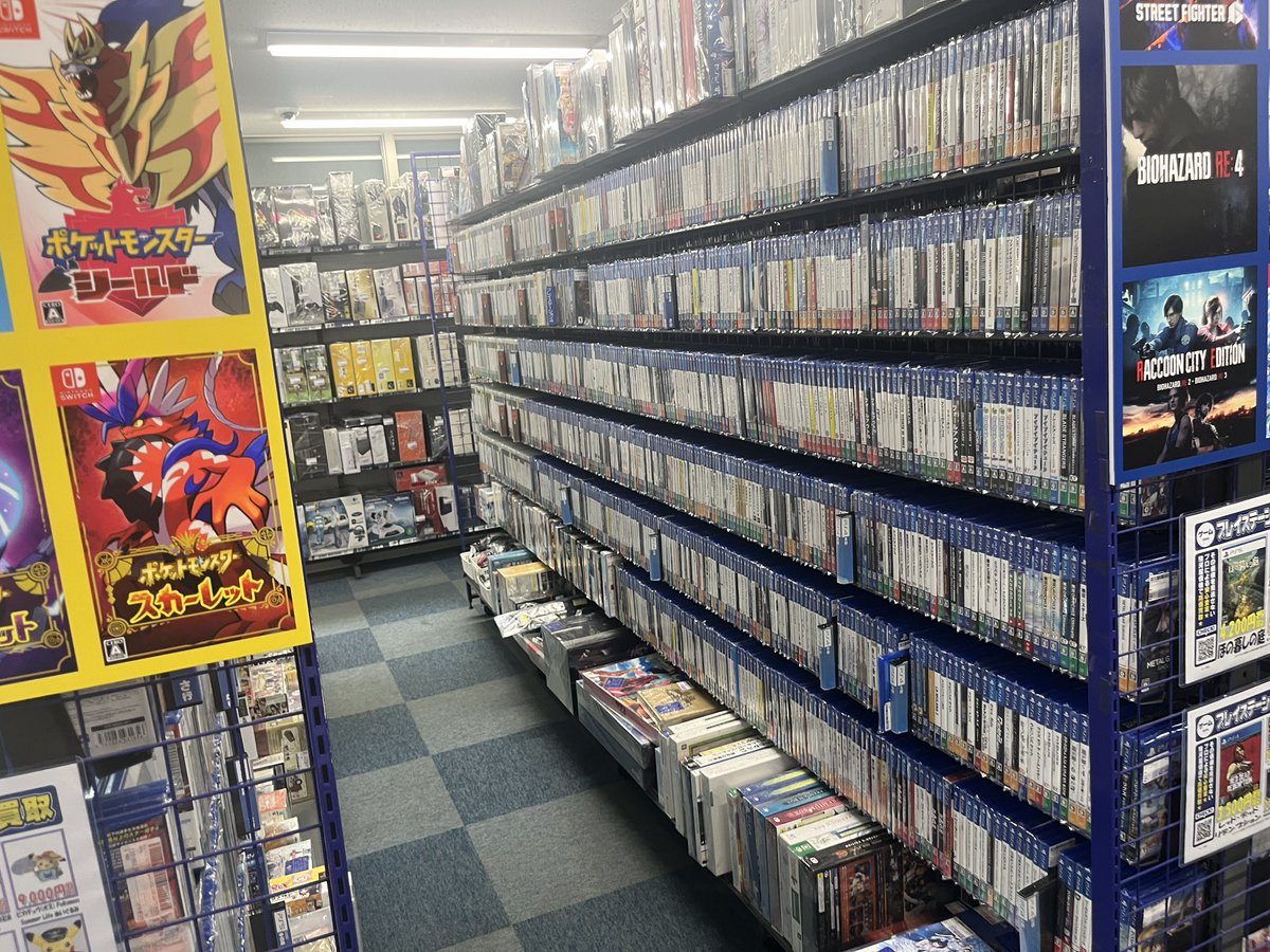 LofChannel's tweet photo. 新生、秋葉原　駿河屋ゲーム館さん
店内めちゃくちゃ広くなってたー✨

#駿河屋 https://t.co/weu371hEbz