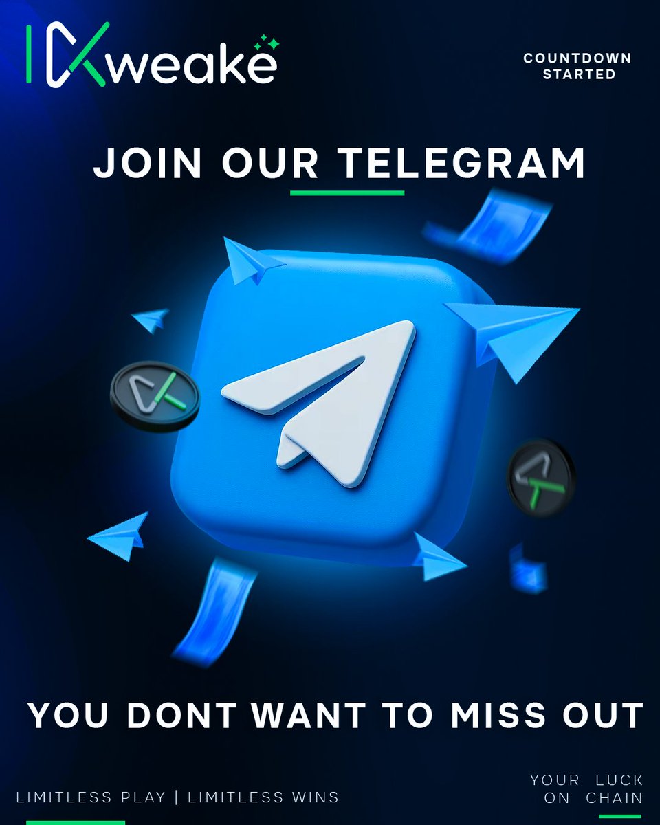 Kweake_Official's tweet photo. Don't miss out on our Telegram channel!
We'll be tipping some of our TG users and running giveaways!

JOIN HERE: https://t.co/RyRfSGwFwx

Quick X Giveaway - x2 $25 
- Join our Telegram!
- Like & RT this post!

Ending in 2 days!