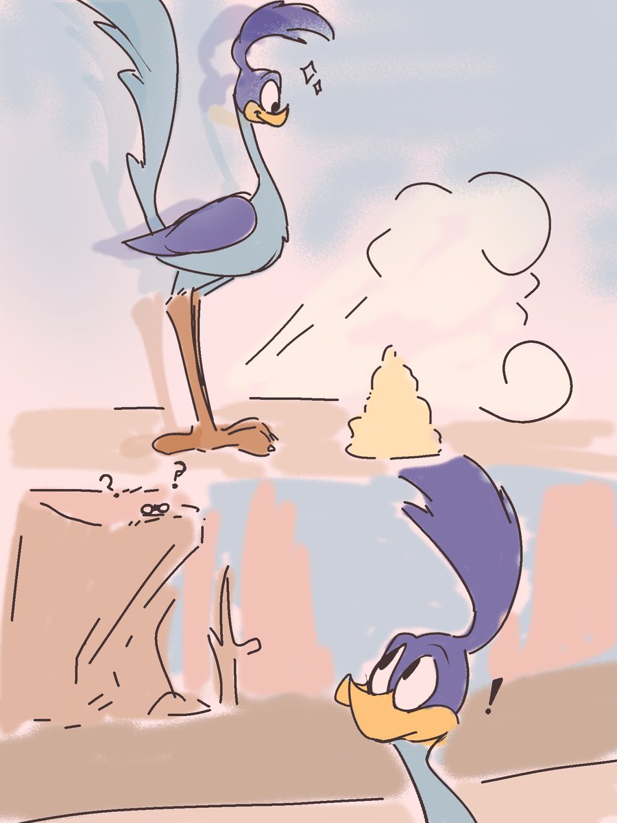Sugar_wolfi's tweet photo. Yo también quise intentar hacer un cómic jeej
Pájaro celoso 
PART 1 :

#roadrunner #wileroadㅤㅤ #coyotevsacmeㅤㅤ https://t.co/EZ9hbFSWkG