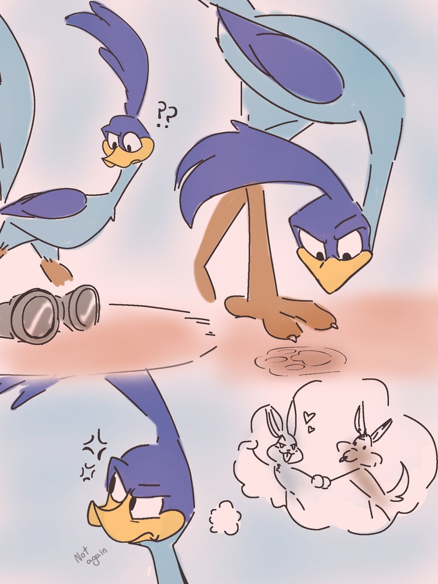 Sugar_wolfi's tweet photo. Yo también quise intentar hacer un cómic jeej
Pájaro celoso 
PART 1 :

#roadrunner #wileroadㅤㅤ #coyotevsacmeㅤㅤ https://t.co/EZ9hbFSWkG