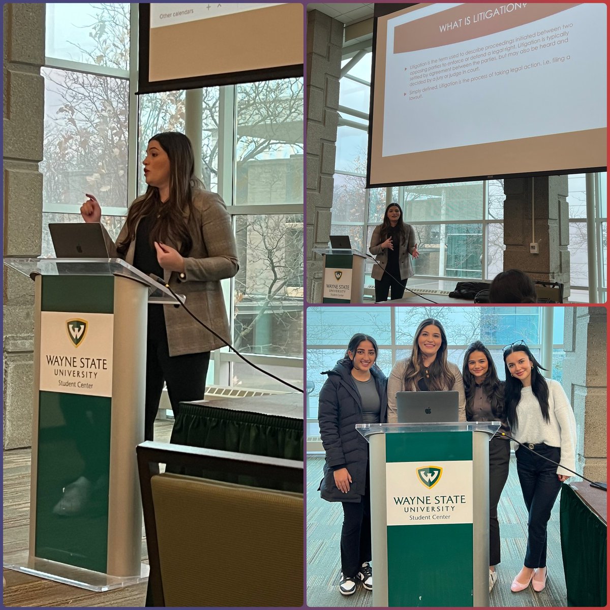 KayceZoroiwip's tweet photo. Seva Law Firm Litigation Manager Janel Savaya spoke to Wayne State University’s Women in Law, sharing her expertise in litigation and personal injury law. https://t.co/84cGrQFhQs