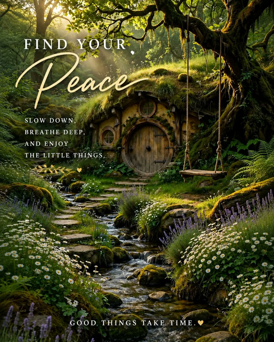 CarsonBachjr's tweet photo. Slow down. Breathe deeply. Let life’s little moments bring you peace. https://t.co/qGcrIFmqld