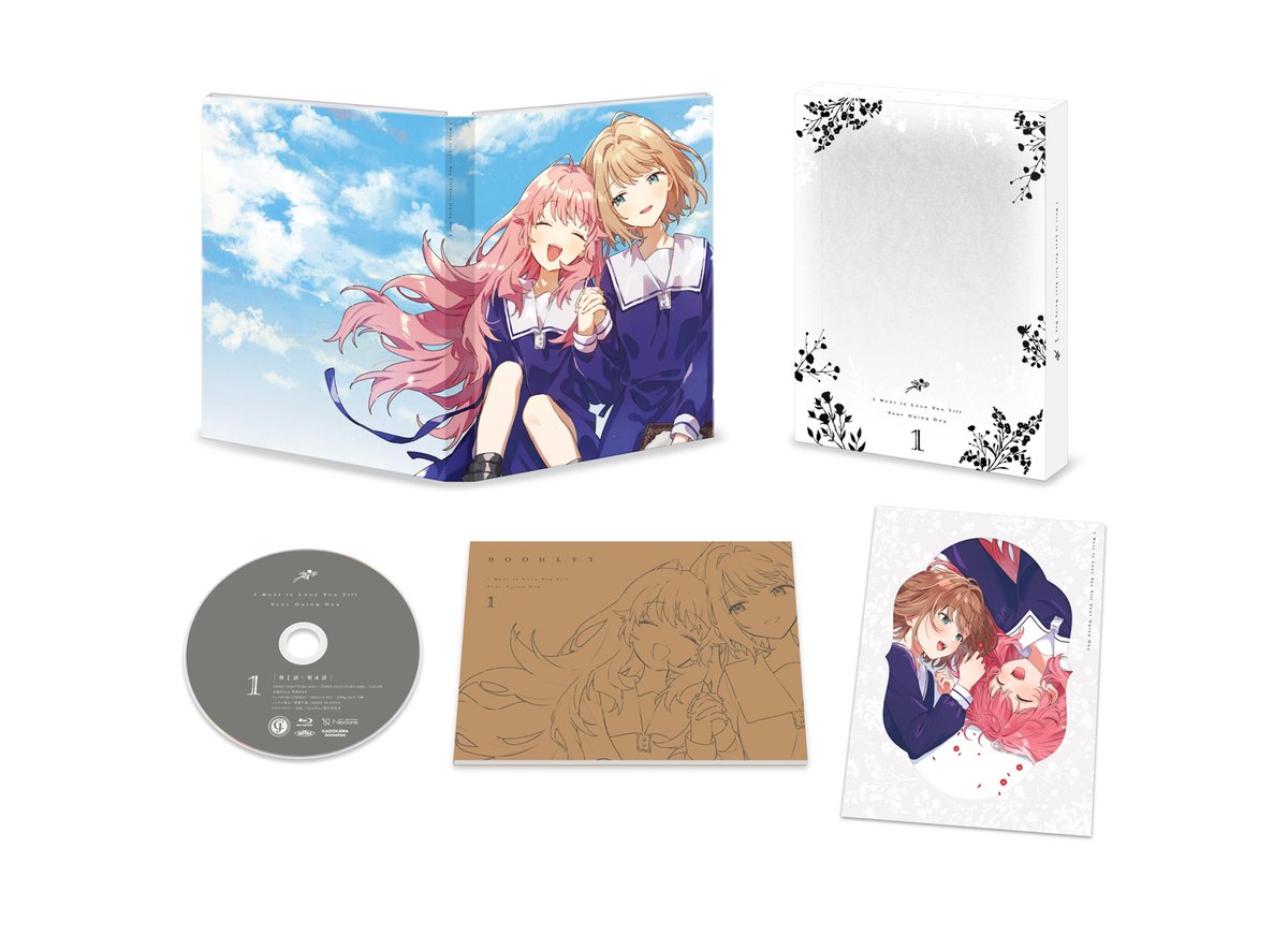 anime_kimishinu's tweet photo. ⋰
　　　きみが死ぬまで恋をしたい
　💐Blu-ray第1巻JK&展開図を紹介💐
⋱

原作・あおのなち先生描きおろしデジパックや、
キャラクターデザイン・油布京子さん
描きおろしカードなどが付属！

Blu-ray第1巻は2026年10月28日(水)発売です！

詳細はこちら🪄
https://t.co/Z1LHEzdYBi

#きみ死ぬアニメ