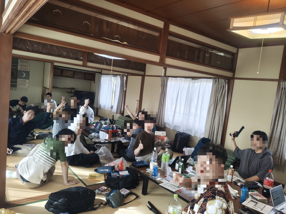 syohisyakinyu's tweet photo. T　R　P　G　合　宿　2　0　2　6
開　幕　‼️　‼️　‼️ https://t.co/LJTZgQmJEV
